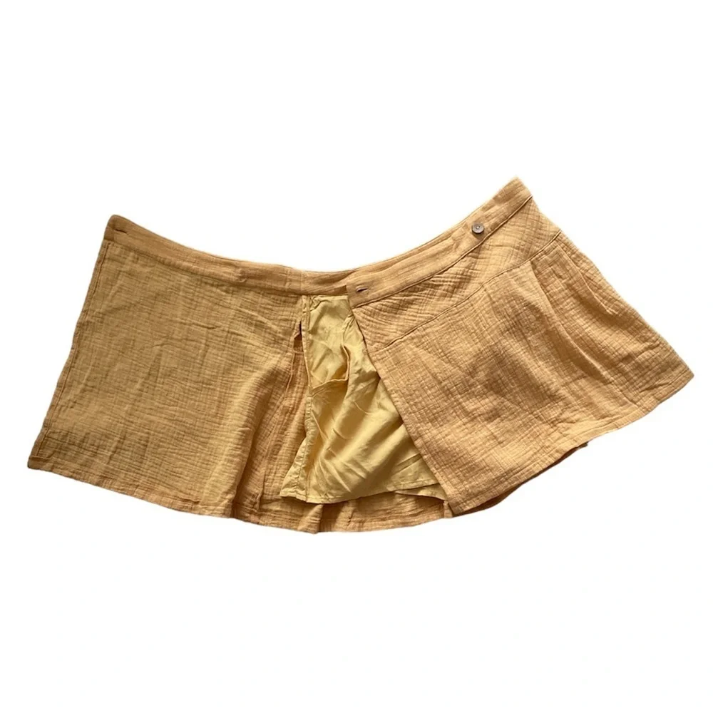 Promesa Mini Skort Mustard Yellow Medium